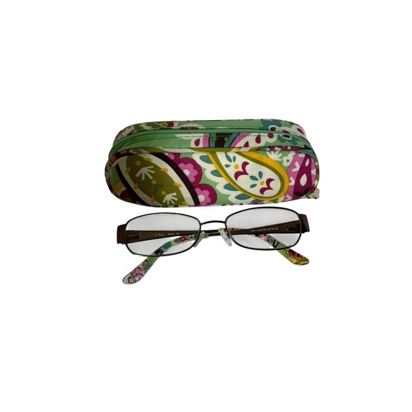 VERA BRADLEY -MIndy- Tutti Frutti (TFI) BRN - Girls Eyeglasses Frame 49-16-130 - Picture 1 of 16